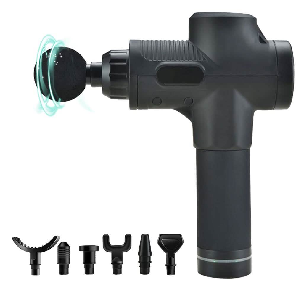 30 Speed Deep Tissue Ultra-Quiet Muscle Massage Gun with 7 Heads