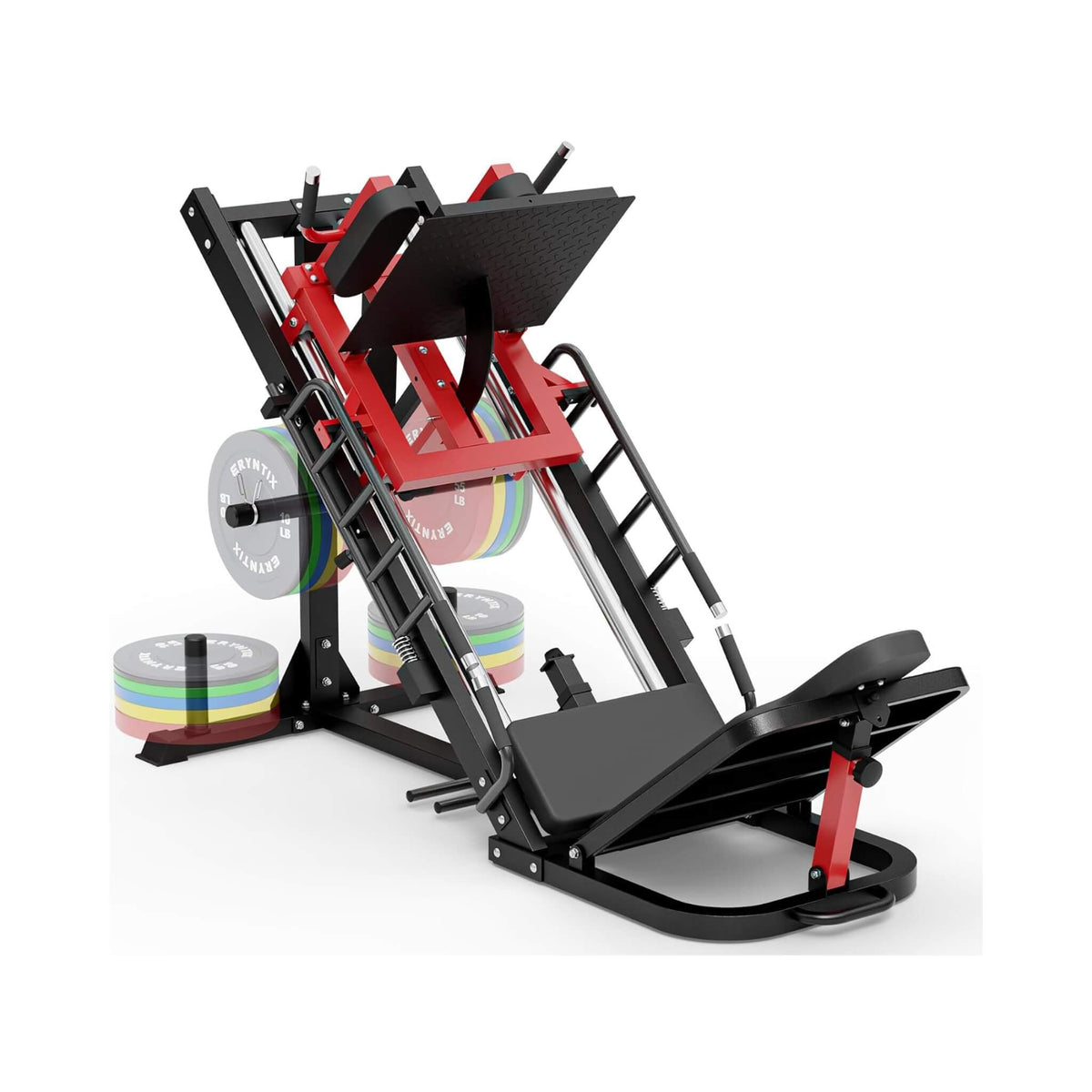 45-Degree Leg Press Hack Squat Machine With Weight Storage (SAK18452)
