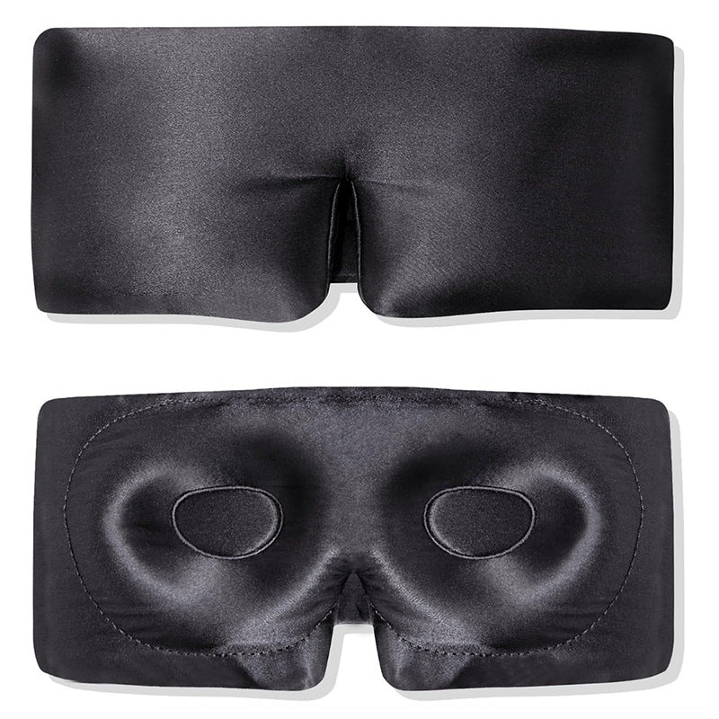 Mulberry Silk Sleep Mask with Wraparound Hook-and-Loop Closure