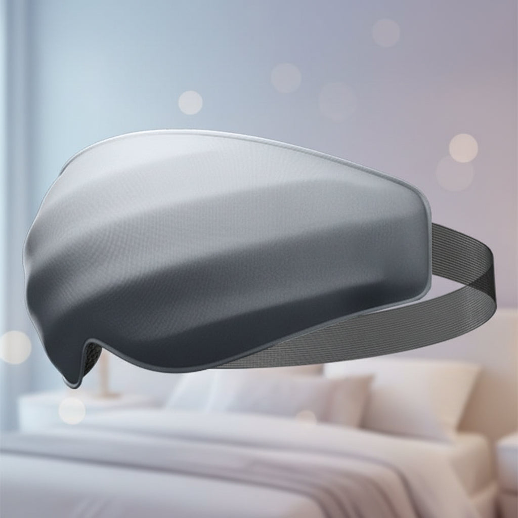 3D Contoured Sleep Mask – Light-Blocking Eye Mask for Day & Night Rest