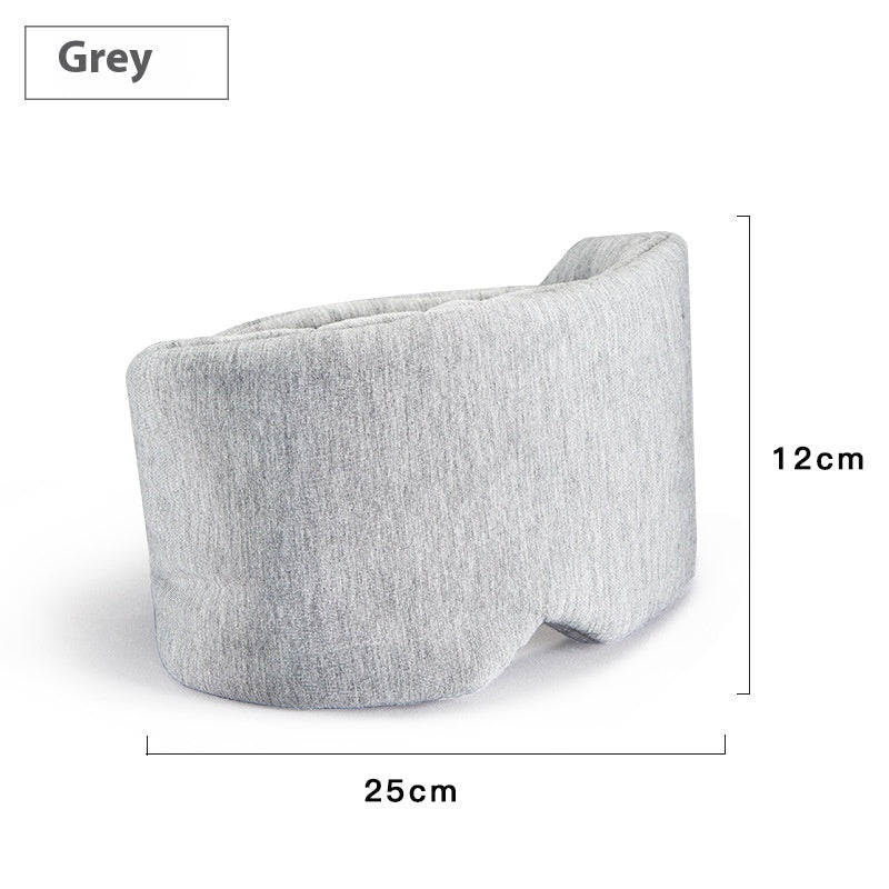 Travel Sleep Eye Mask, Black and Gray Options