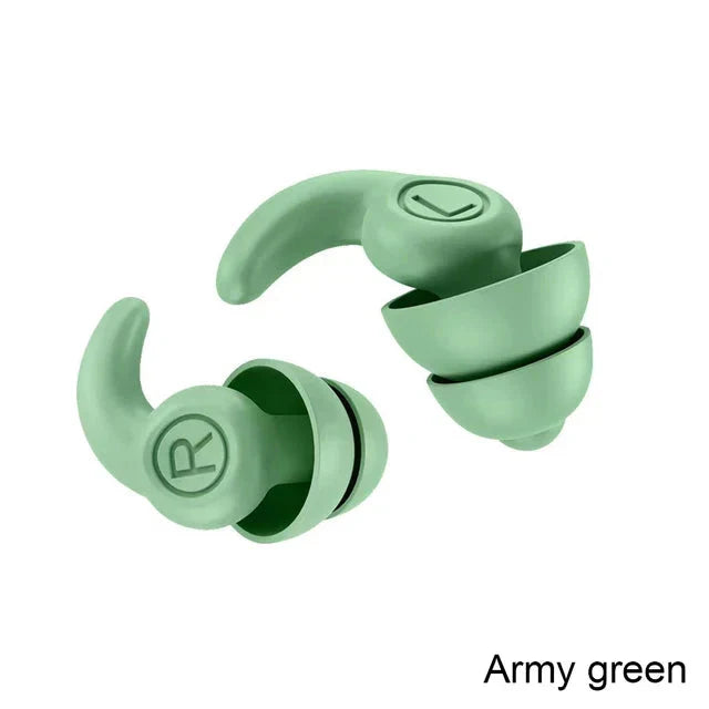 š Anti-Noise Silicone Earplugs