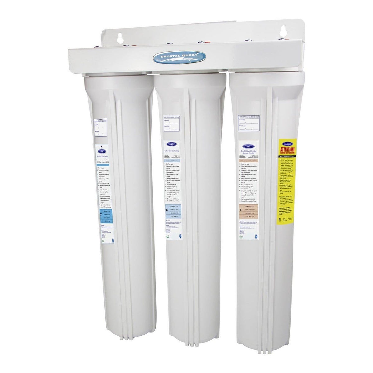 Mini Whole House Water Filter, SMART Series (3-6 GPM | 1-2 people)