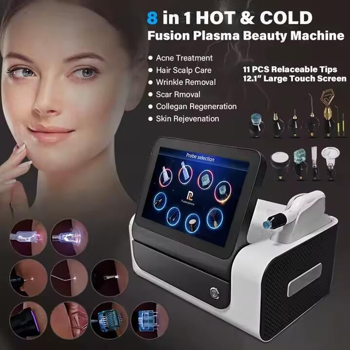 Shape Tactics 8-in-1 Hot & Cold Fusion Plasma Facial Beauty System