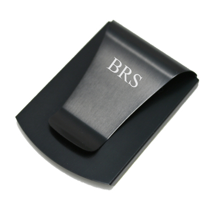 Smart Money Clip® - Brushed Matte Black