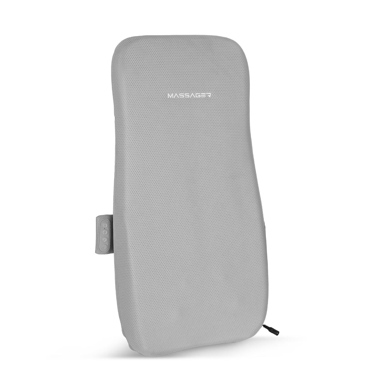 Full Back Massager With Rolling Kneading Nodes Soothing Heating 3D Deep Tissue Shiatsu Chair Massage Pad For Lumbar Upper Lower Back Gift For Women Me