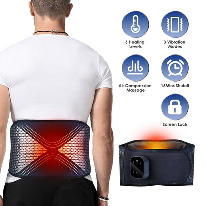 Lower Back Massager Heating Pad