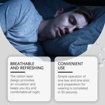 Anti-Snoring Mouth Tape – Comfortable Sleep Stickers for Better Breathing