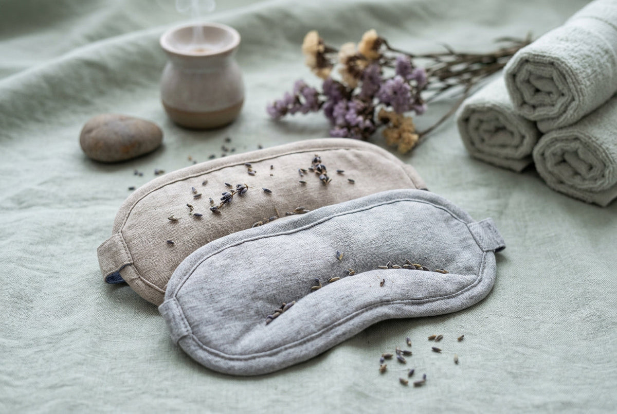 Cotton Sleep Eye Mask, 20 × 9 cm