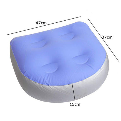 Hot Tub Mat Mat Home Decor Inflatable Cushion Spa Booster Seat Chair Cushion Mat Pad 47x37x15cm Throw Pillow Floor Cushion