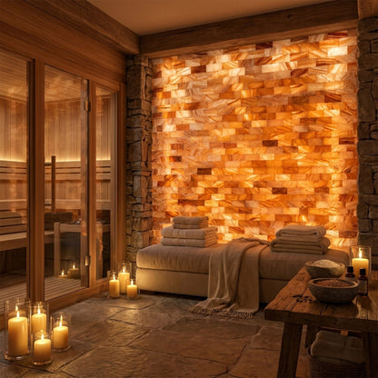 Pink Salt Bricks 8x4x1 – 450 Pack for Salt Wall & Spa