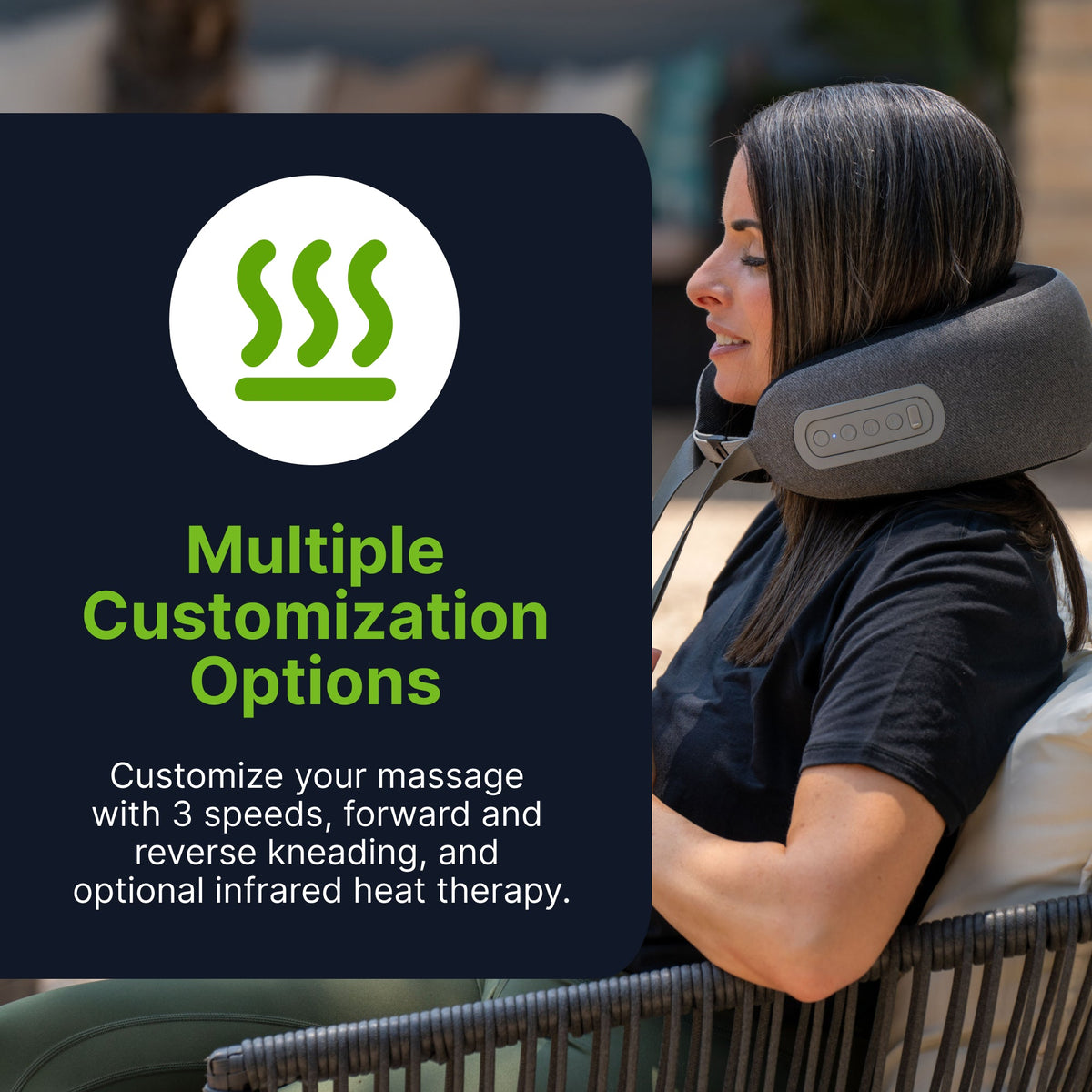 GhostBed Neck Massage Pillow