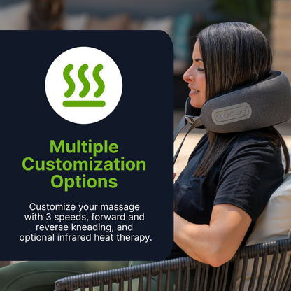 GhostBed Neck Massage Pillow