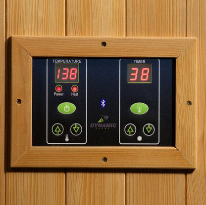 Dynamic Saunas Gracia DYN-6119-01 Elite Ultra Low EMF FAR Infrared Sauna 2 Person