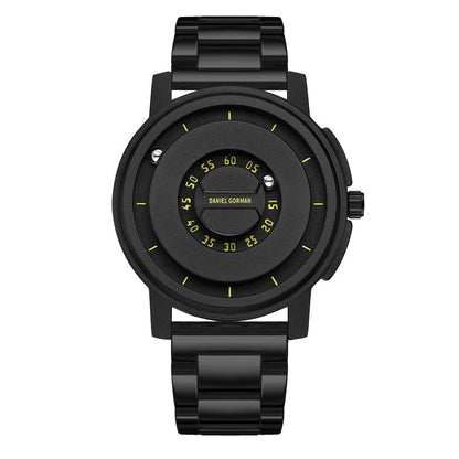 Brand-name Steel-band Sports Magnetic-levitation Silicone-ball Electronic Mens Watch