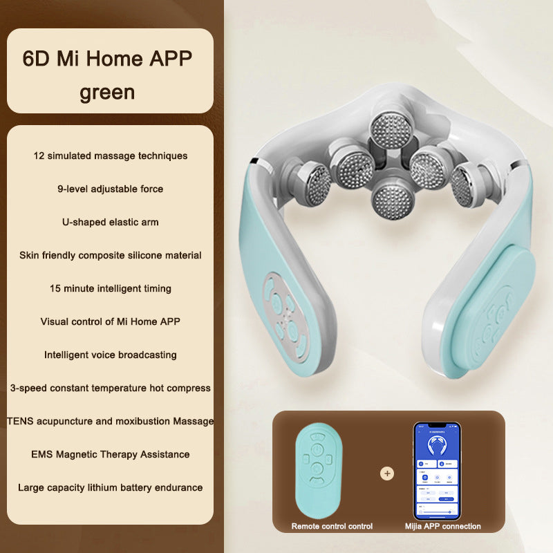 Cervical massager intelligent neck protection device neck massager, electric neck massager