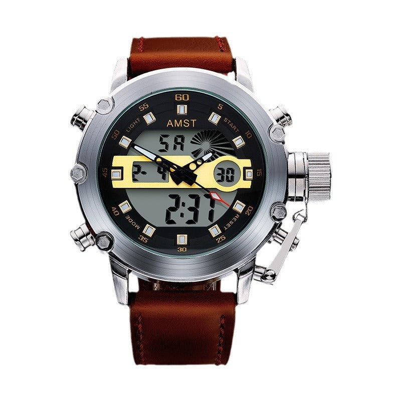 Men's Multi-functional Casual Sports Waterproof Electronic Watch