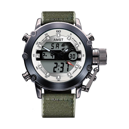 Men's Multi-functional Casual Sports Waterproof Electronic Watch
