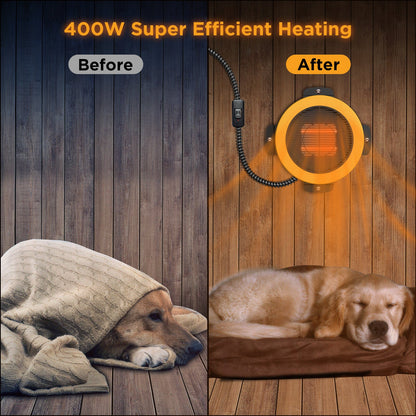 (Open Box) Neighborhood DH400A Dog House Heater