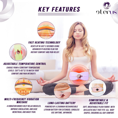Electric Warming Belt Wellness Heating Pad