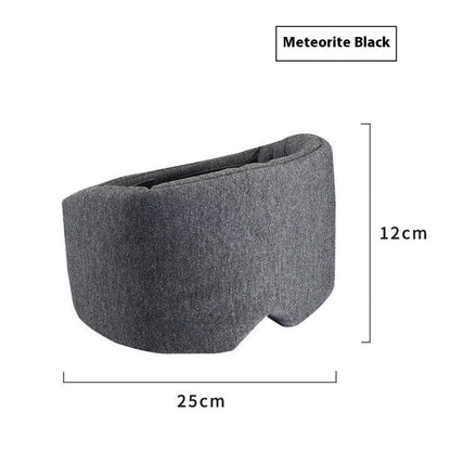 Travel Sleep Eye Mask, Black and Gray Options