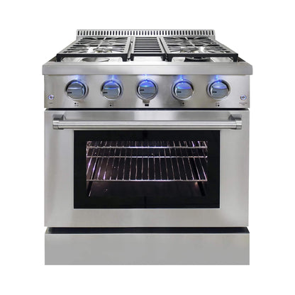 30-Inch Gas Range With 4-Burner Convection Oven And Broil (SAK48613)