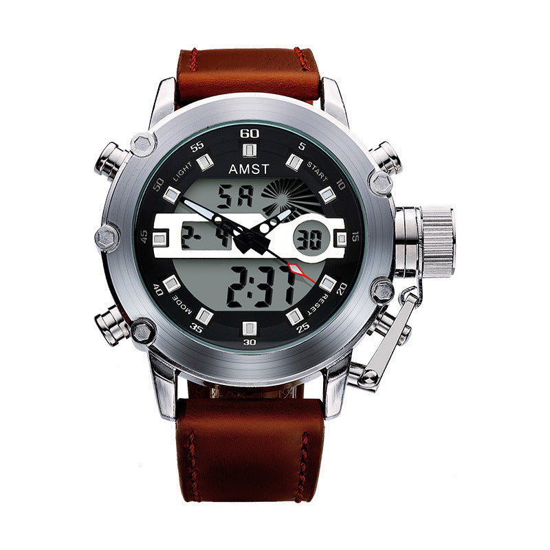 Men's Multi-functional Casual Sports Waterproof Electronic Watch