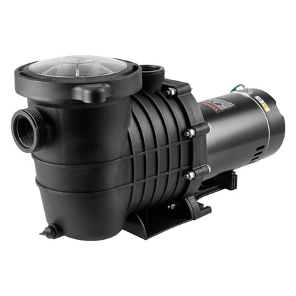 Above Ground Pool Pump, 1.5 HP, 100 GPM Single Speed Swimming Pool Pump, 110V/240V 3450 RPM 50.9 Ft Max Head Pool Pump With Filter Basket, For Above Ground Pools Hot Tubs Spas,Tested To UL Standards