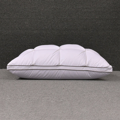 White Goose Down Cotton Pillow