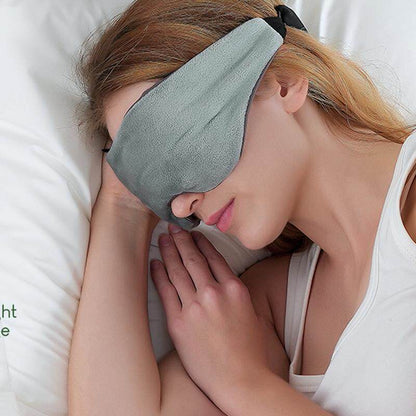 Gray Gravity Sleep Eye Mask, 35 × 10 cm