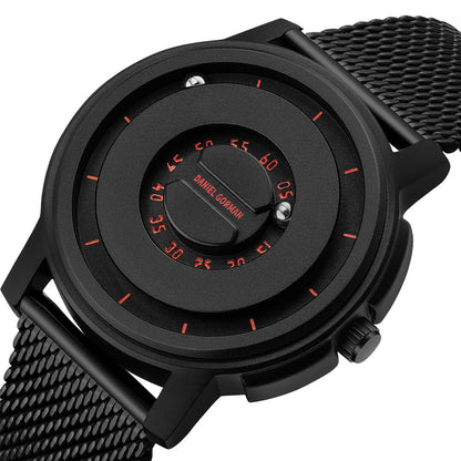 Brand-name Steel-band Sports Magnetic-levitation Silicone-ball Electronic Mens Watch
