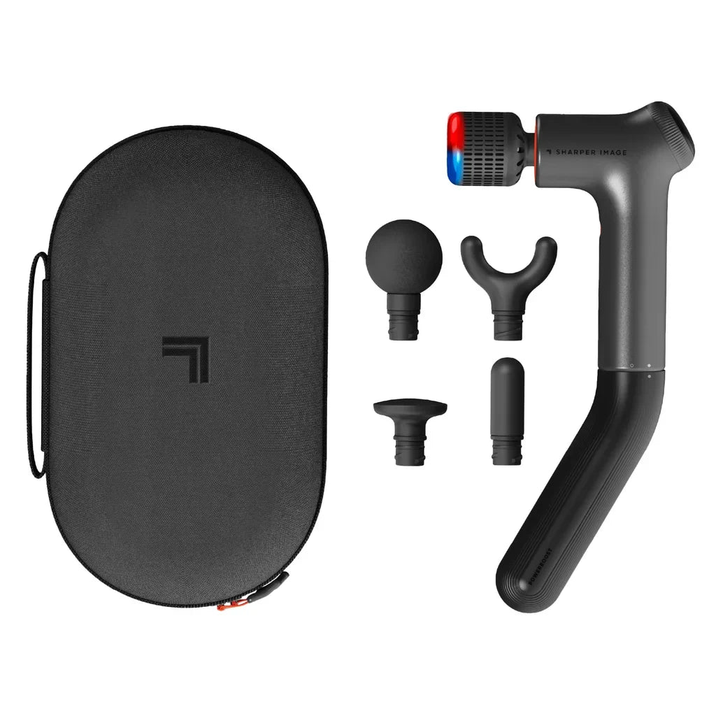 Sharper Image Hot + Cold Reach Power Percussion Massager