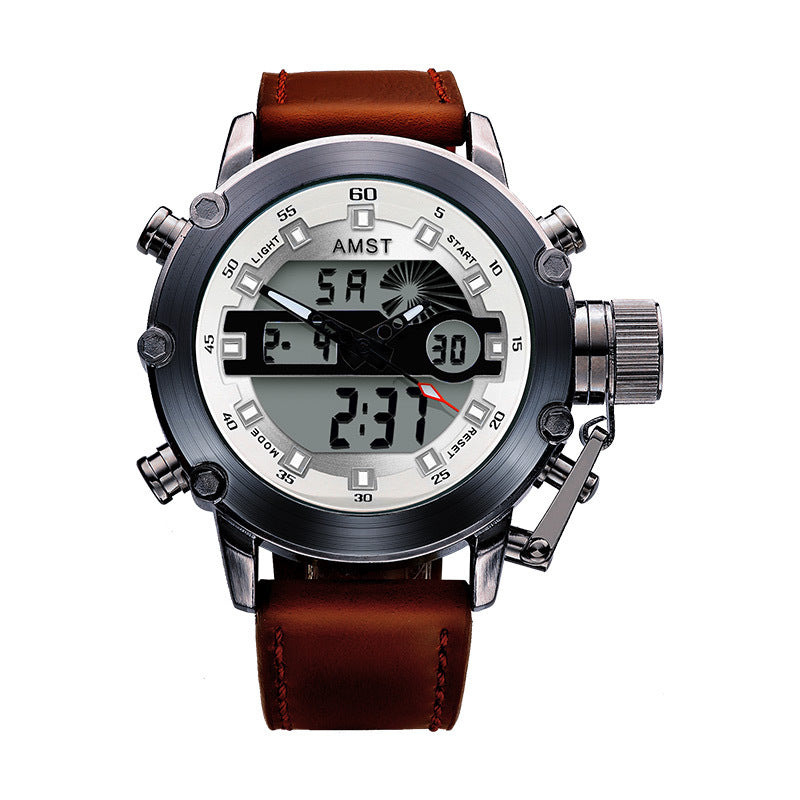 Men's Multi-functional Casual Sports Waterproof Electronic Watch
