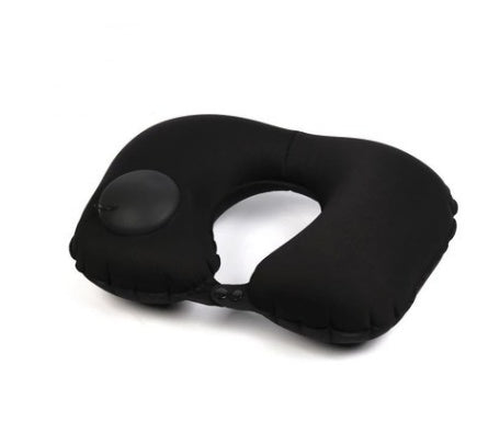Portable U-Shape Inflatable Travel Pillow