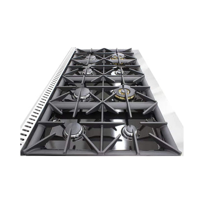 48-Inch Stainless Steel 5-Burner Dual Fuel Range With Convection Oven (SAK82146)