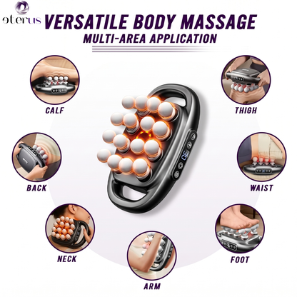 16-Head Muscle Massage Gun Deep Tissue Percussion Massager for Muscle Relaxation & Recovery