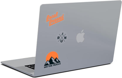 Running Sticker Pack – 34 Motivational Vinyl Stickers for Runners & Water Bottles | BLAUBECK