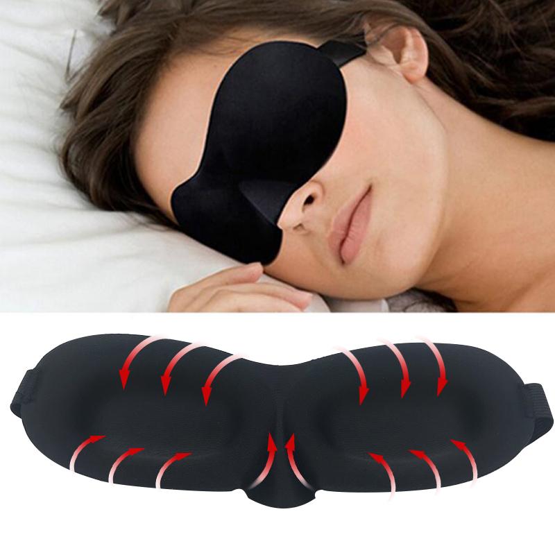 3D Portable Soft Travel Sleep Eye Mask | Rest Aid & Eye Patch