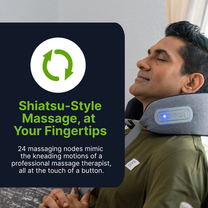 GhostBed Neck Massage Pillow