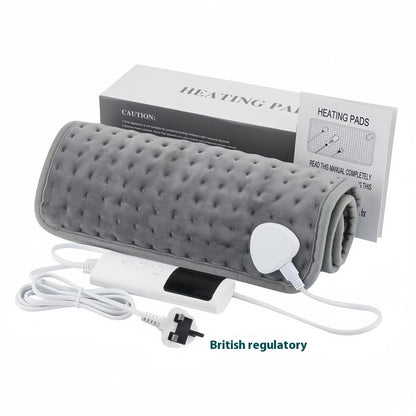 Electric Heating Pad, 60 × 30 cm, Gray