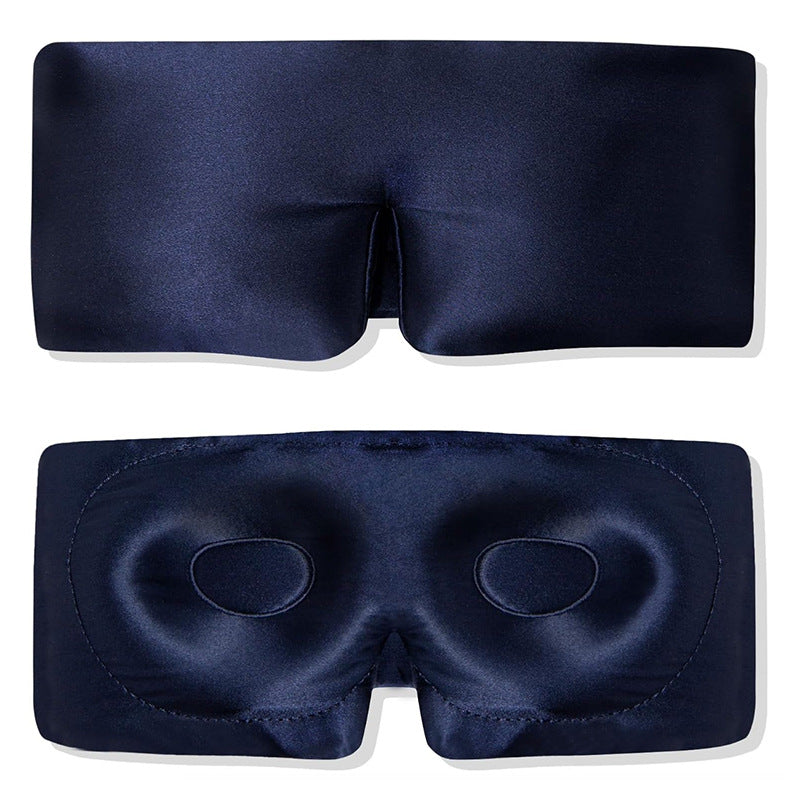 Mulberry Silk Sleep Mask with Wraparound Hook-and-Loop Closure