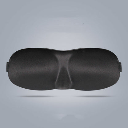 3D Sleep Mask in Polyester Cotton, Black or Blue