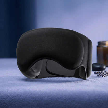 M5 Full-Coverage Memory Foam Sleep Mask, Black