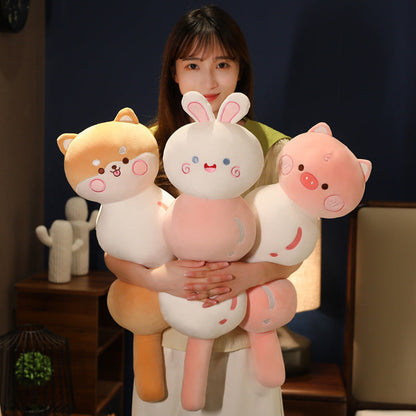 Plush Toy Leg Pillow for Comfortable Sleep