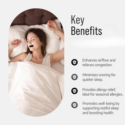 Mouth Tape for Sleeping - Comfort & Hypoallergenic Tape for Sensitive Skin