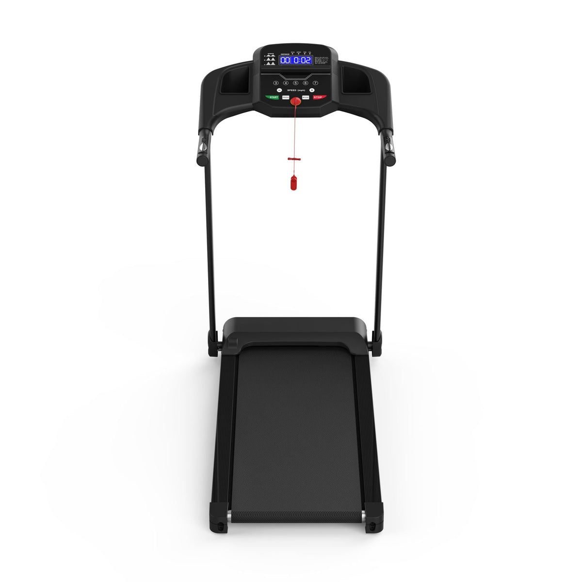 Foldable Treadmill with 2.5HP Electric Motor - Black