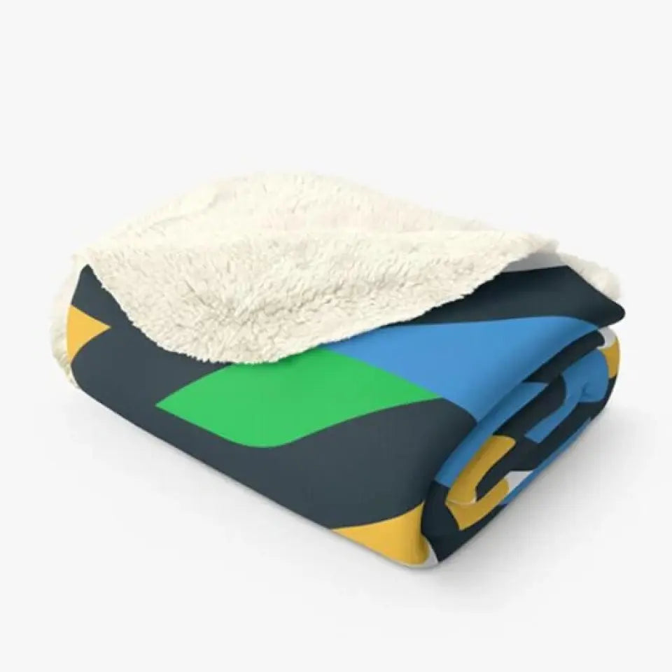 Personalized Camping Quilt/Fleece Throw Blanket - Gift Idea For Family/Camping Lover - Couple/ Parents/ Single Parent With Up to 5 Kids And 4 Pets - Life Is Better Around The Campfire