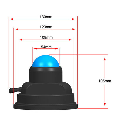 New Mountable Cold Massage Roller ball Products Portable Back Neck Cryo Ball Gym Fitness Cold ice massage Roller ball