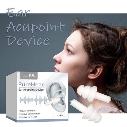 PureHear Ear Acupoint Device, Relieve Ear Discomfort Ear Ringing Ear Back Ear Kang Ear Acupoint Care Massage Plug