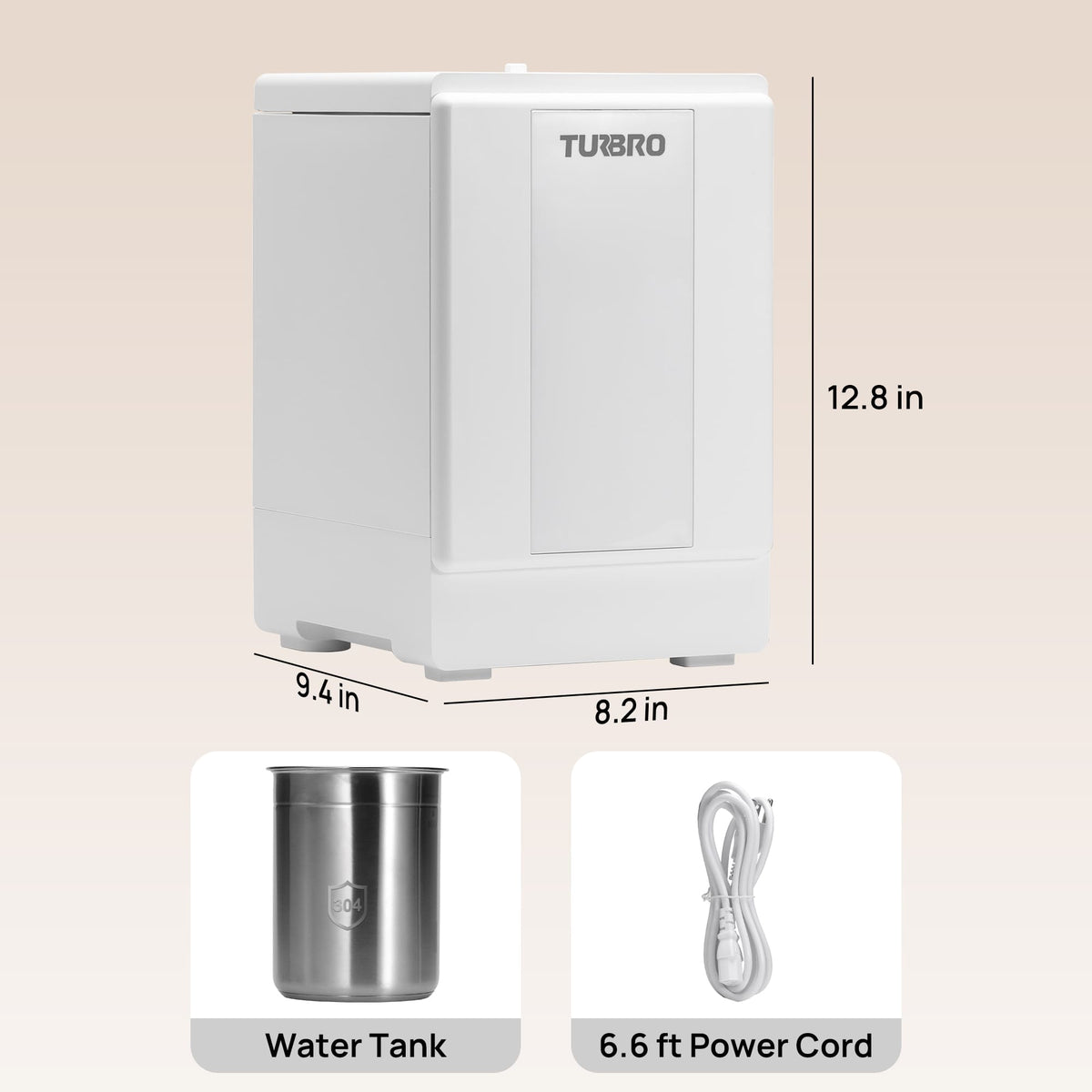 Greenland 4L Stainless Steel Steam Warm Mist Humidifier